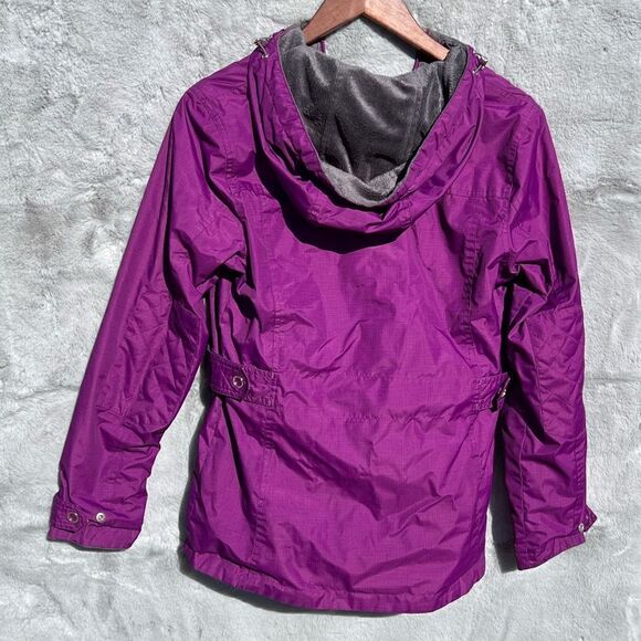 EUC Free Country lightweight jacket w/fleece interior Size P-Small waterproof - Picture 2 of 8